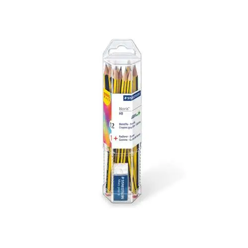 Lot de 12 Staedtler Noris HB N° 2 Expédition Rapide