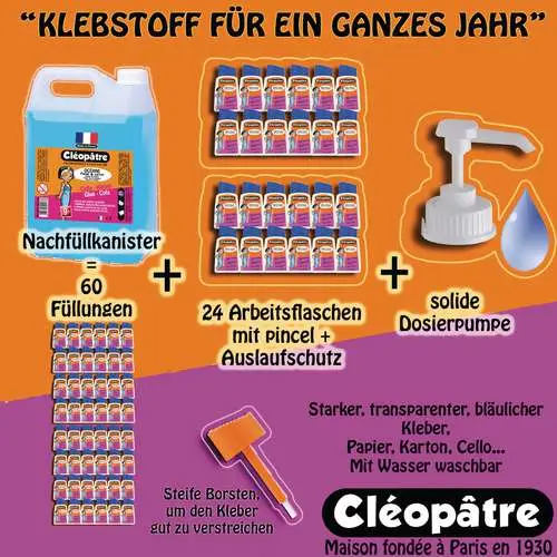 Nouveauté School pack colle Océane Cléopâtre