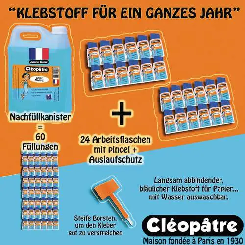 Produit De Marque School pack colle Marine Cléopâtre