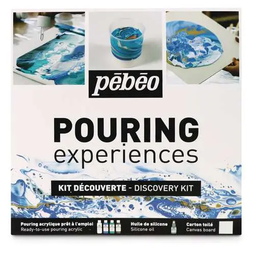 Set Découverte Pouring Expériences Pébéo Offre Du Jour