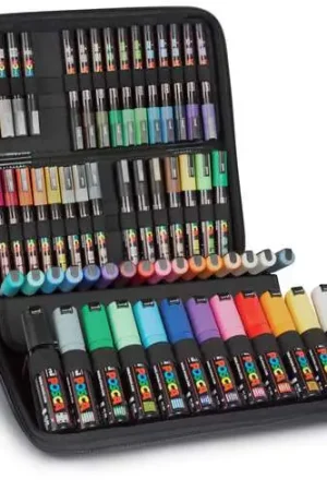 Meilleure Vente Mallette de 60 feutres Posca