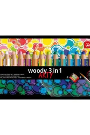 Etuis de crayons Woody 3 en 1 Arty Stabilo Petit Prix