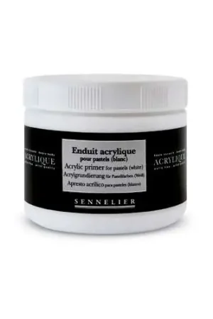 Seulement Aujourd'hui Enduit acrylique Sennelier pour pastels (blanc) 500ml