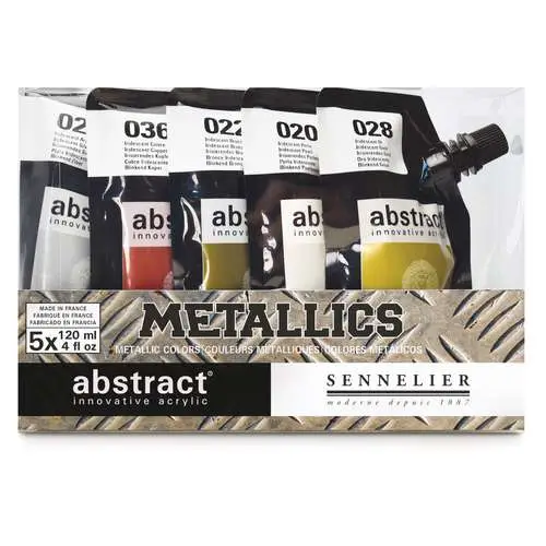 Pas Cher Coffret Abstract Tons métalliques