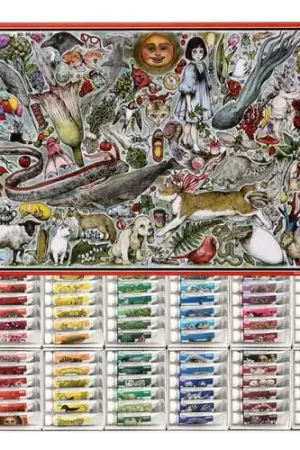 Coffret de peinture aquarelle Higuchi Holbein - 108 couleurs Quantité Limitée
