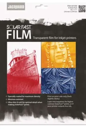 Lot de 8 films transparents SolarFast Paiement Sécurisé