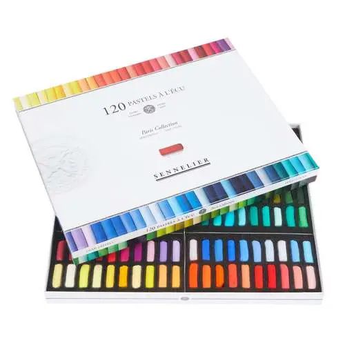 Coffret de 120 1/2 pastels à l'Ecu Paris collection Bon Plan