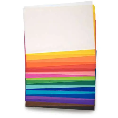 Assortiment de 88 feuilles de papier de soie Ursus Haute Qualité