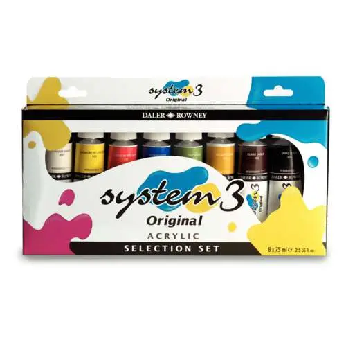 Coffret débutant System 3 Daler Rowney Solde