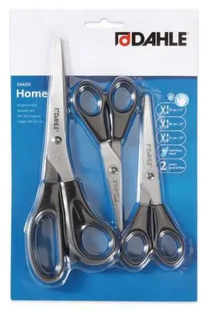 Authentique Set de 3 ciseaux Dahle Eco