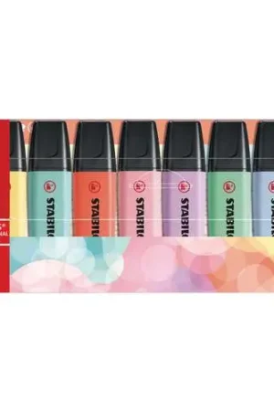 Set de 8 surligneurs couleurs pastel Stabilo Boss Original Commande En Gros