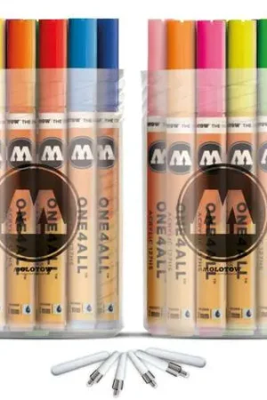 Set complet de 40 marqueurs One4All 127HS Molotow Must-Have