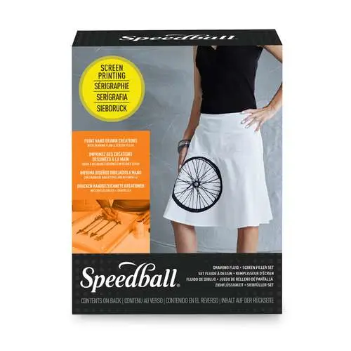 Set liquide a dessin + remplisseur d'écran Speedball Pas Cher
