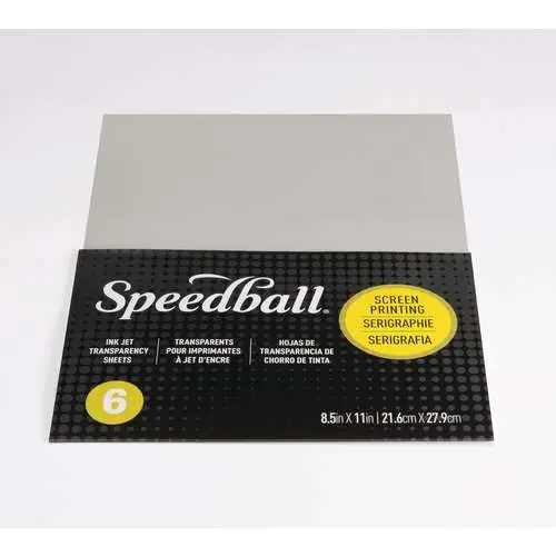 Usine Directe Lot de 6 transparents pour sérigraphie