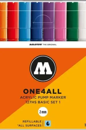 Retour Gratuit Set de marqueurs One4All 127 HS - 2mm