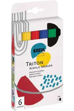 Réduction Coffret de 6 marqueurs solo Goya Triton