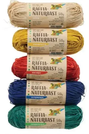 Acheter Direct Assortiment raphia naturel - Folia
