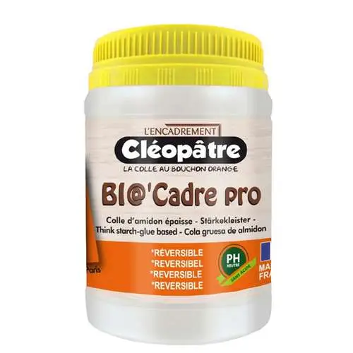Commander Maintenant Colle encadrement amidon Bio’Cadre Pro Cléopâtre, 250 g