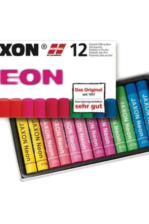 Coffret de pastels Jaxon aux couleurs fluorescentes Nouvel Arrivage