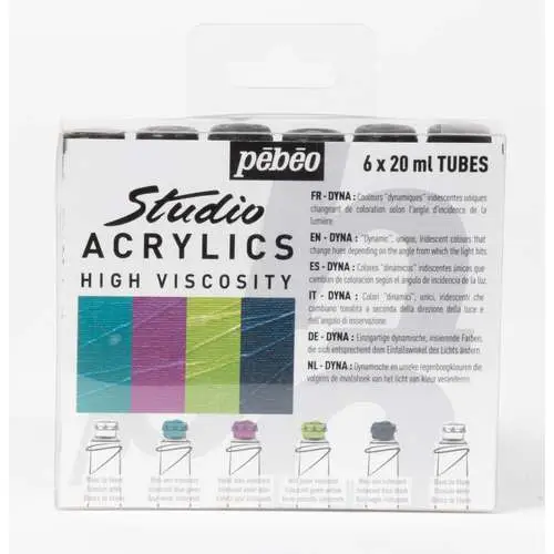 Top Vente Set acrylique studio Pébéo Dyna