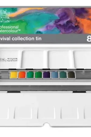 Meilleure Vente Coffret nuances"Revival" 8 1/2 godets Winsor & Newton