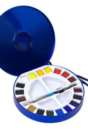 Prix Réduit Coffret voyage aquarelle Aquafine de Daler Rowney