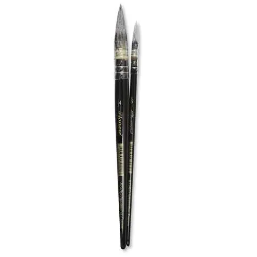 Set initiation de 2 pinceaux aquarellys, série 872RO Léonard Commander Vite