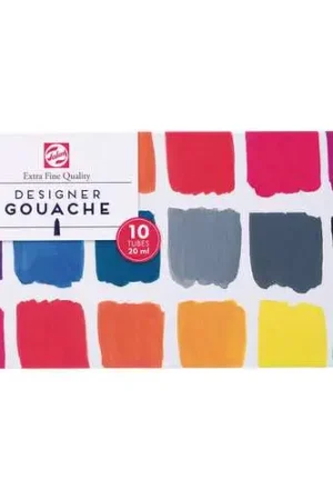 Produit De Marque Set de 10 tubes de gouache Designer Royal Talens