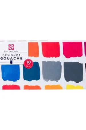 Offre Spéciale Set de 10 pots de gouache Designer Royal Talens