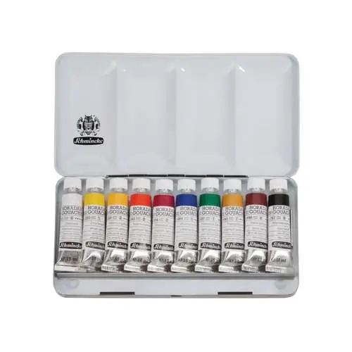 Coffret en métal de gouaches HORADAM® Schmincke Acheter En Ligne