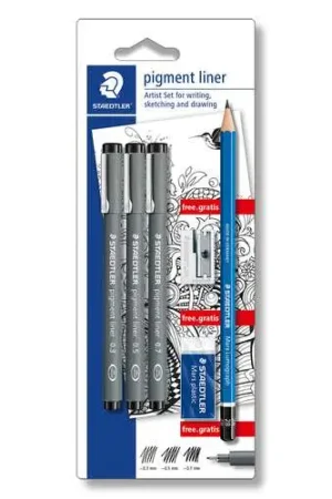 Prix Bas Set Artiste Pigment Liner Staedtler