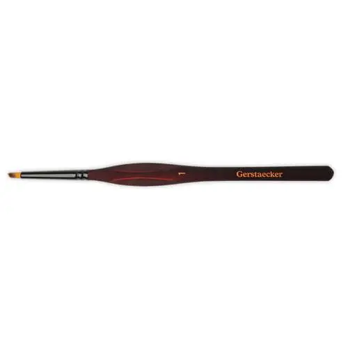 Soldes Mini-pinceaux ergonomique pointe plate biseautée Gerstaecker - fibres synthétiques
