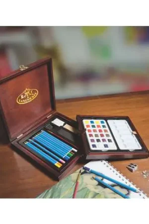 Populaire Coffret en bois aquarelle 1600 Royal Langnickel