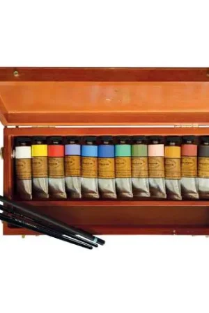 Certifié Coffret en bois huile extra-fine Charvin
