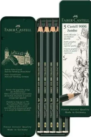 Réduction Coffret Castell 9000 Jumbo Faber-Castell