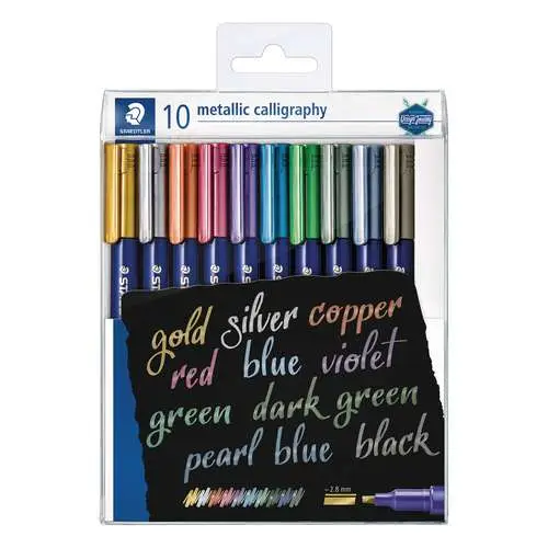 Set Calligraphie effet métal Staedtler Seulement Aujourd'hui