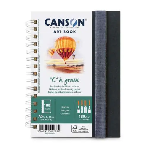 Meilleur Choix Carnets Art Book Techniques Sèches “C” à grain®Canson