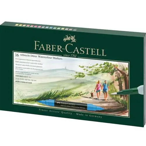 Haute Qualité Coffrets de marqueurs aquarelle Albrecht Dürer de Faber-Castell