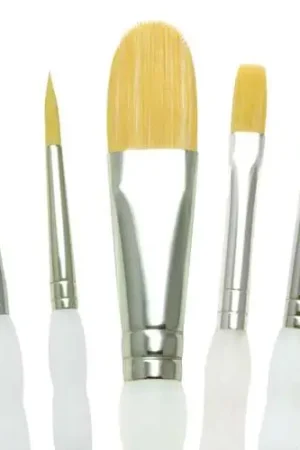 Set A de 5 pinceaux Soft Grip Royal & Langnickel Must-Have