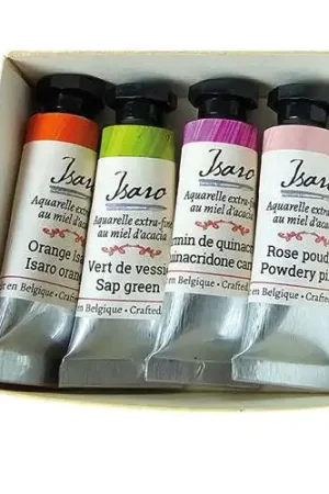 Commande En Gros Coffret peinture aquarelle Notes florales Isaro