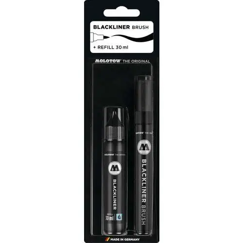 Marqueur aquarellable MOLOTOW™ BLACKLINER + Recharge Achetez Aujourd'hui