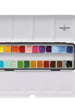 Seulement Aujourd'hui Coffret peinture aquarelle collection classique Charvin