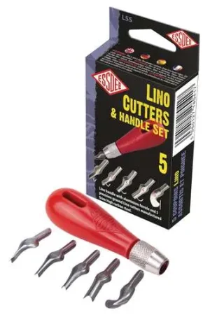 Commander Vite Set de 5 gouges linogravure Essdee