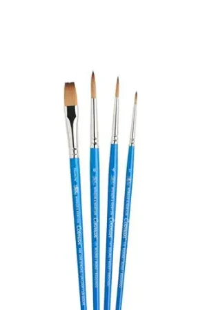 Lot de 4 pinceaux Cotman Winsor & Newton Pas Cher