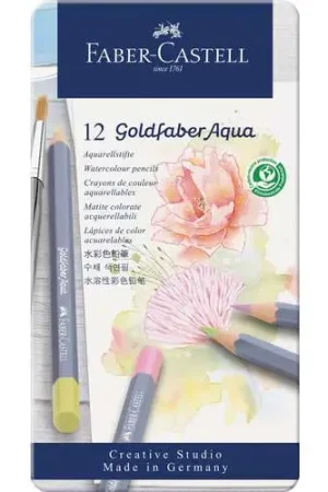 Coffret de 12 crayons aquarellables Goldfaber Faber-Castell Prix Bas