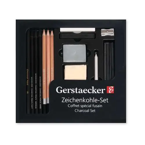 Paiement Sécurisé Coffret spécial fusain de Gerstaecker