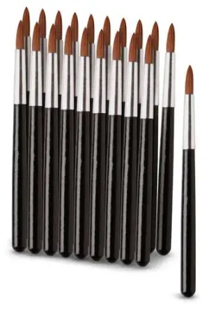 Réduction Lot de 20 mini-pinceaux Gerstaecker