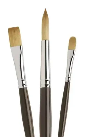 Set 3 pinceaux acrylique I Love Art Prix Choc
