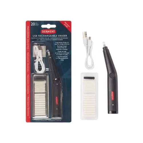 Acheter En Ligne Gomme électrique rechargeable USB Derwent