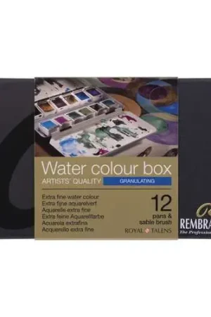 Quantité Limitée Coffret aquarelle extra-fine granuleuses Rembrandt Royal Talens